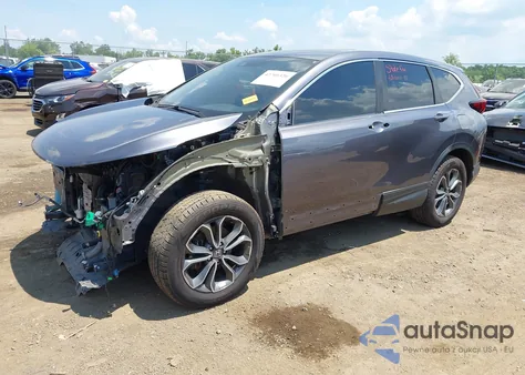 2020 Honda Cr-V Awd Ex-L z USA, uszkodzony, nr VIN 5J6RW2H80LL024422